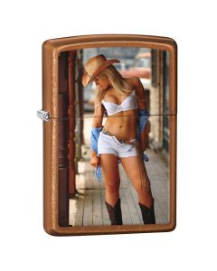 ZIPPO SEXY COW GIRL WHITE (PIPE)