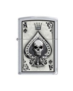 Zippo Ace Skull Card 41613