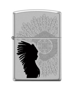 Zippo Indian w/ Sunburst 13302
