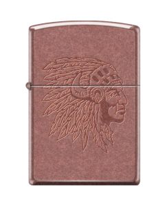 Zippo Chief W/ Headdress 14866