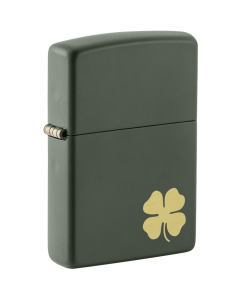 Zippo Four Leaf Clover, Green Mate