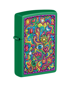 Zippo Peace And Love Swirls 48957