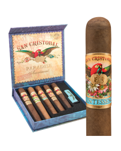 Samplers  San Cristobal 'Paradise' Assortment (w/lighter) Box of 5