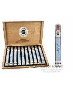 Ashton Classic Crystal Belicoso It's a Boy (Glass Tube) Box of 10