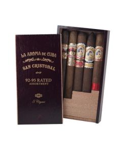 Samplers La Aroma/San Cristobal '92-95' Rated Assortment Box of 5