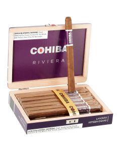 COHIBA RIVIERA LANCERO BOX PRESSED Box of 15
