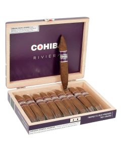 COHIBA RIVIERA PERFECTO 6 x 60  BOX PRESSED Box of 10