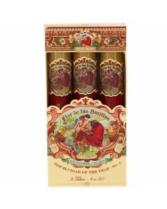 FLOR DE LAS ANTILLAS (Box Pressed) PETECA - 3 Tubos -TOROS Box of 3 