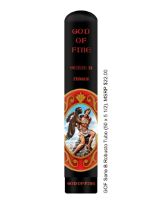 God of Fire Serie B, Robusto Tubos Box of 8