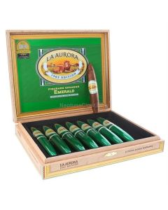 LA AURORA 1903 EDITION PREFERIDOS No.2 TUBES EMERALD Box of 8