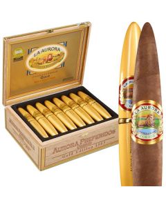 LA AURORA Preferidos Gold Tube Box of 8