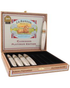 LA AURORA Preferidos Platinum Tube Box of 8