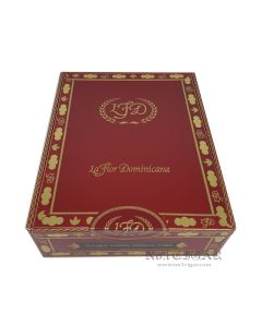 LA FLOR DOMINICANA DOUBLE LIGERO CRYSTAL TUBO CORONA Box of 10