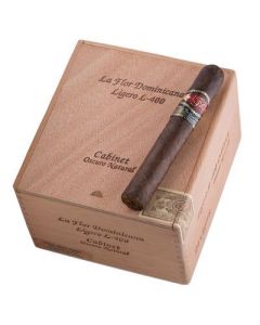 LA FLOR DOMINICANA LIGERO L-400 OSCURO NATURAL Box of 24