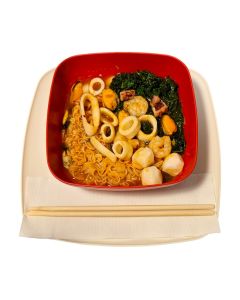 Hot Spicy Seafoods Instant Noodle