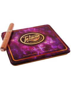 Tatiana Petite Tin Groovy Blue Tin of 50